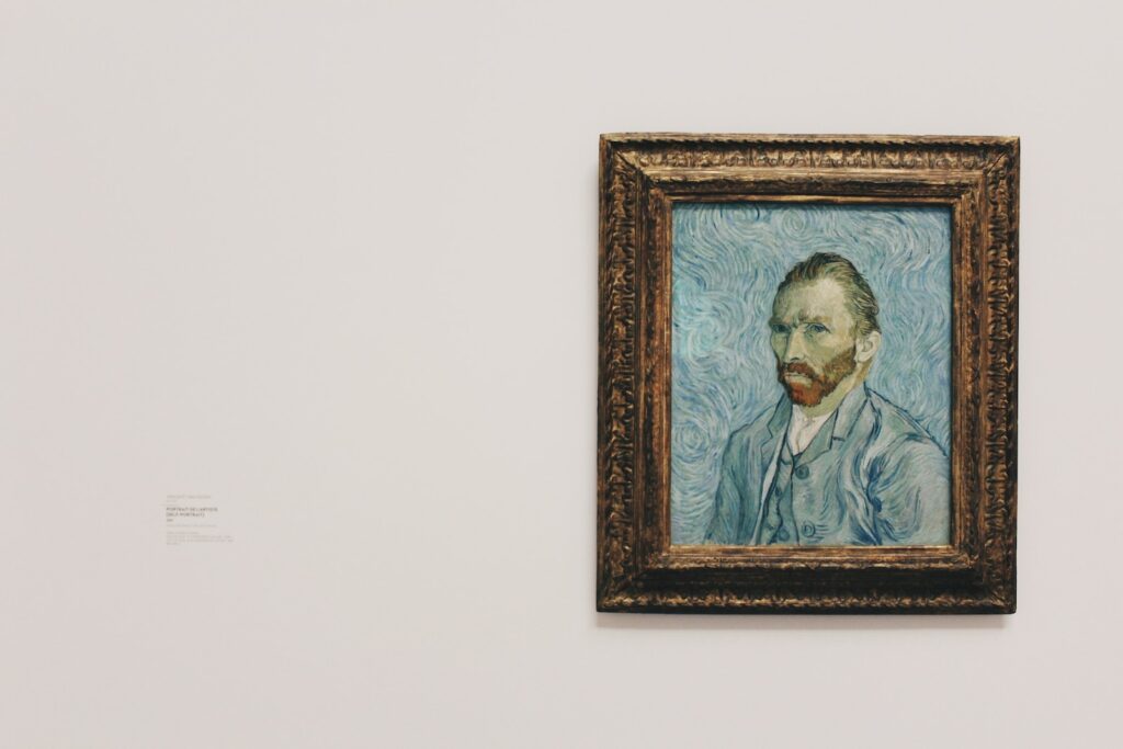 Autoportrait de Vincent Van Gogh