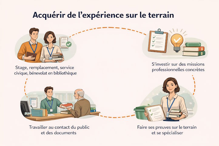 expérience en bibliothèque