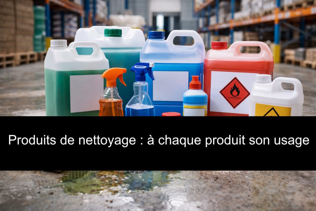 produits de nettoyage industriel