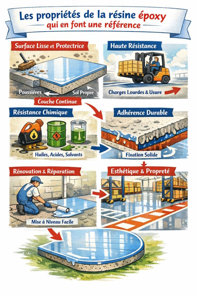 propriétés de la résine époxy