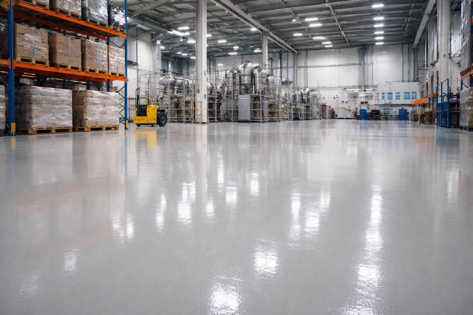 rénovation sol industriel résine epoxy