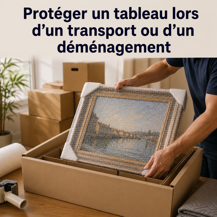 protéger tableau de valeur déménagement