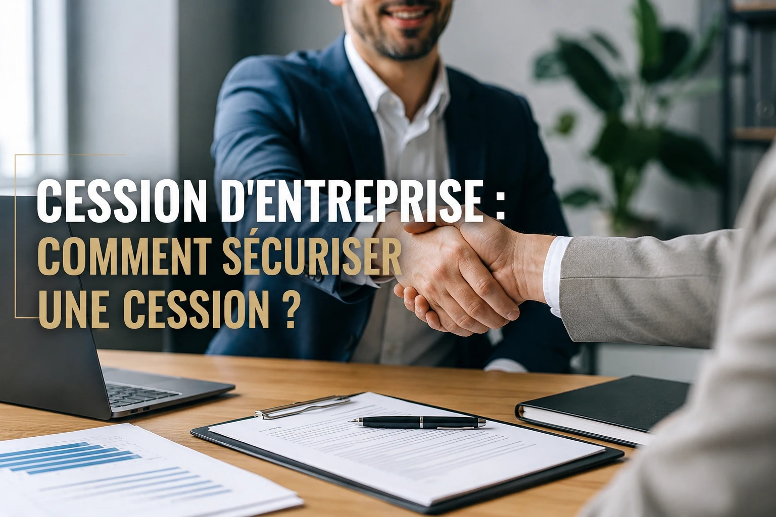 sécuriser une cession d'entreprise